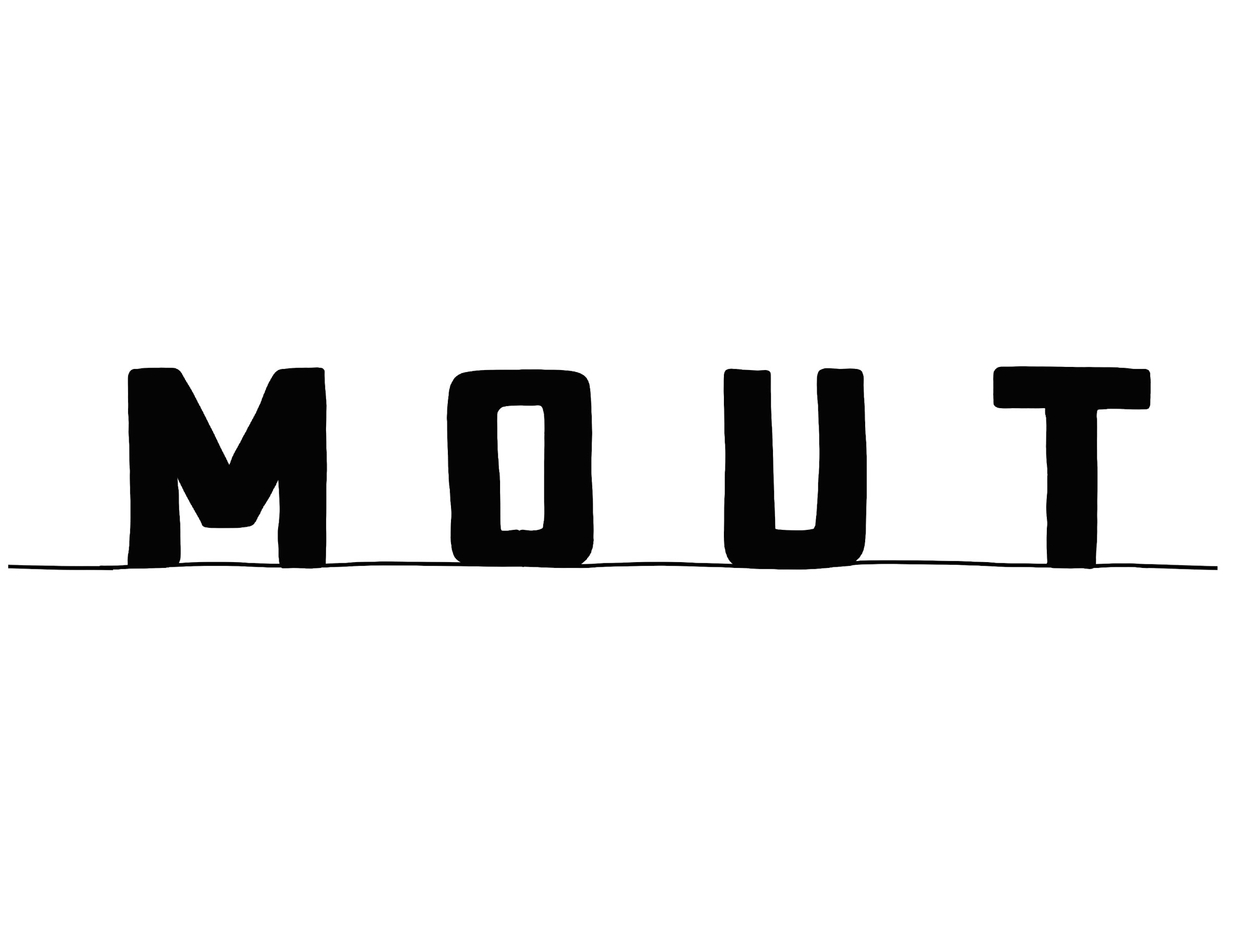 Logo MOUT zwart