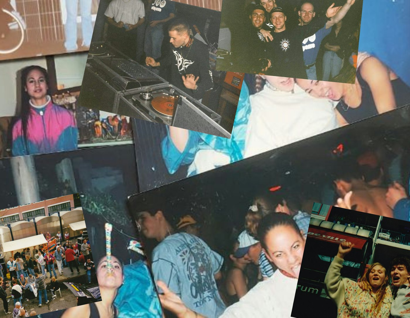 Gezichten van de rave aanpassing